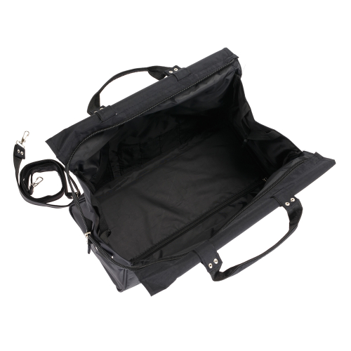 Travelling bag for hairdressing instruments DEWAL C6-02 black